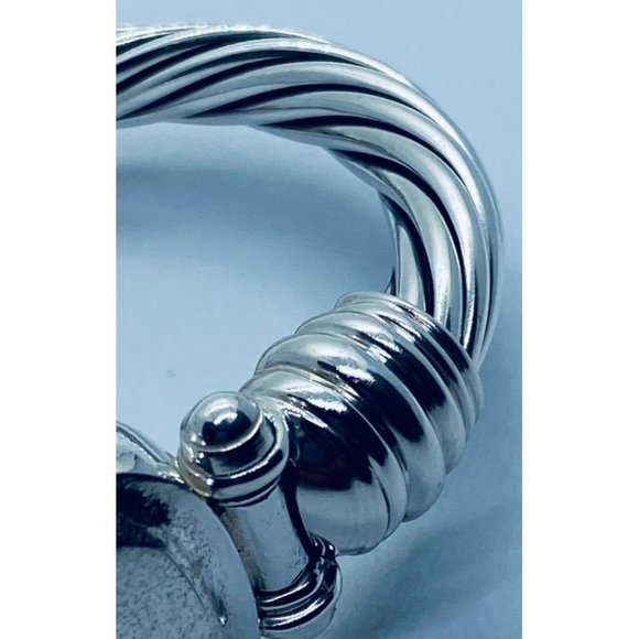 David Yurman Hinge Watch Case Bangle Bracelet 925 585 - Picture 9 of 16